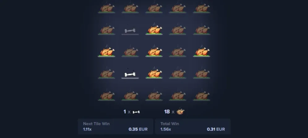 MyStake Chicken demo