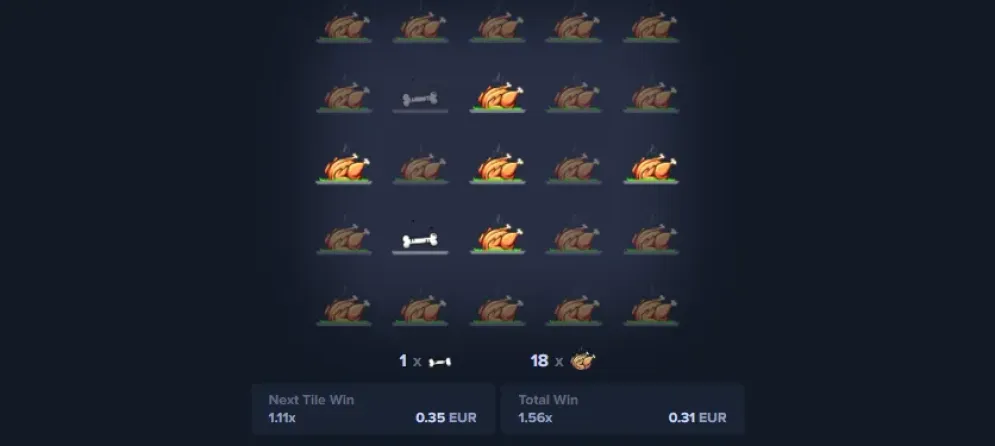 MyStake Chicken demo